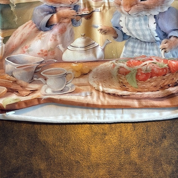 NEW Beatrix Potter Peter Rabbit inspired tea party throw pillow cover nursery - Picture 12 of 13